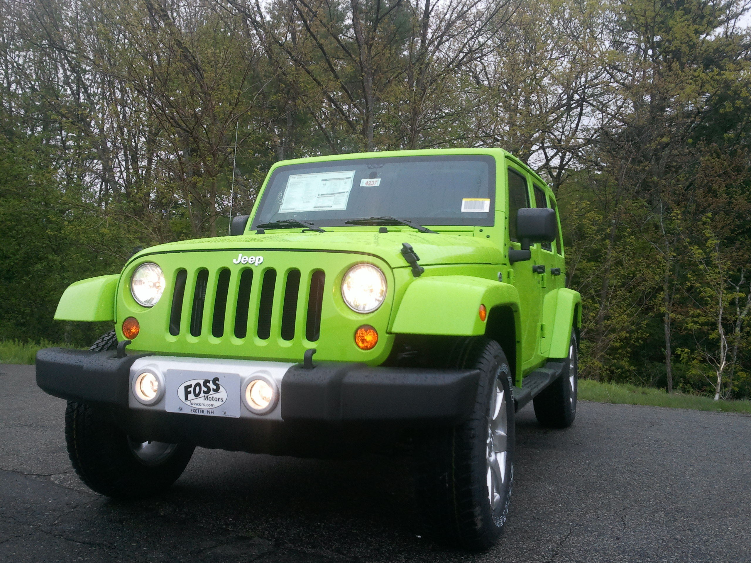 Jeep Wrangler 2012